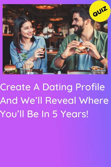 make a dating profile quiz